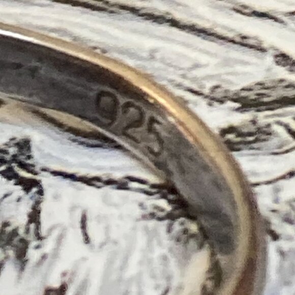 Lapis lazuli ring in sterling silver from Bali - Picture 3 of 5